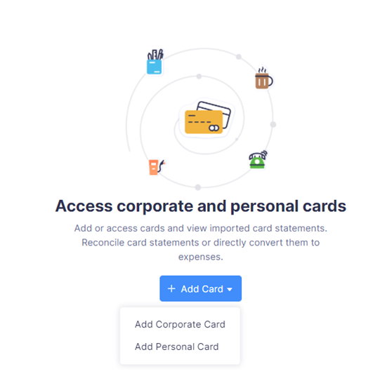 step 4, Corporate _ Personal Cards